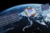 Slik skal satellittene til Univity se ut når de beveger seg 375 kilometer over jorda fra 2028.
