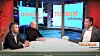 Under Telekomnyheternas web-TV-program Telekomstudion tirsdag uttrykte Telenor Sveriges Jimmy Ahlstrand (i midten) usikkerhet på bakgrunn av drastiske endringer av reglene rundt auksjonen bare tre uker før auksjonsstart. Til venstre norske Kenneth Fredriksen, leder av Huawei i Norden og baltikum.