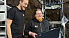 Richard Högstedt (t.v.) og nettverksekspert Dennis Elisson. Begge jobber i Bahnhof.
