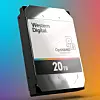 Denne harddisken fra Western Digital skal støtte OptiNAND-teknologien og romme 20 terabyte med data. Illustrasjonsfoto: Western Digital