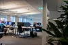 IT-ansatte i full sving hos Olavstoppen. Foto: Eirik Tangeraas Lygre
