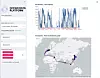 Skipet Ever Given fikk nylig mye oppmerksomhet, men for noe helt annet enn CO2-utslippene, som her vises i Ocean Data Platform. I mars i år sperret skipet Suezkanalen. Skjermbilde: C4IR Ocean