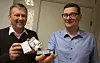 HDD er klare for gjennombrudd, forteller (fra v.) teknologidirektør Atle Haga og administrerende direktør Gudmundur Einarsson.