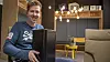 Tobias Lagarhus (21) trekker Kickstarter-kampanjen for eGPU-dokkingstasjonen Blackbeast Pro.