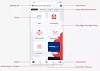 Forklaring av hvordan brukergrensesnittet i Vivaldi for Android fungerer. Foto: Vivaldi Technologies