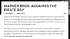 Warner Bros kjøper Pirate Bay? Foto: Faksimile
