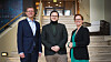 Fornøyd med storavtale: Bildet viser fra v. Kjetil Johnsen, senior account manager i VMware, Jonas Ghanizadeh i Sykehusinnkjøp og norgessjefen i VMware, Angeliqua Ramming-Gaden.