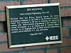 Selve IEEE Milestone-plaketten. Foto: Harald Brombach