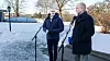 Regjeringen har vært tydelig: Staten skal kutte konsulentbruk. Her statsminister Jonas Gahr Støre og finansminister Trygve Slagsvold Vedum på årets marskonferanse.