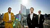 Forfatterne av rapporten Mind the gap. Fra venstre: Bram Timmermans, Tobias Studer Andersson, Dennis Gan og Tormod Baustad Benonisen.