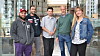 Austin-Teamet ved Kahoot sitt hovedkontor i USA.