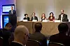 Partnerskap om kunstig intelligens mellom Toyota, MIT og Stanford University - fra pressekonferansen i sept. 2015.