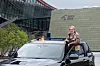 Bjørn Amundsen i dekningsbil på fornebu. Foto: Martin Fjellanger, Telenor
