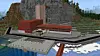 I Samisk Minecraft kan elevene blant annet reise til Repparfjorden og undersøke hva restmassene fra gruvedriften inneholder. Illustrasjon: Skjermbilde fra spillet