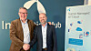 Ivar Sorknes fra Telenor og Ken Roar Riis fra Webstep ser frem til å samarbeide om IOT-løsninger.