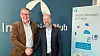 Ivar Sorknes fra Telenor og Ken Roar Riis fra Webstep ser frem til å samarbeide om IOT-løsninger.