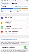 Den nye «skjermtid»-funksjonen til Apple gir deg oversikt over hvor mye tid du bruker i ulike applikasjoner, og lar deg sette tidsbegrensninger. Foto: Skjermdump