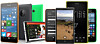 Lumia-telefoner fra Microsoft og Nokia
