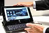 Sony var en av mange aktører som viste frem nettbrett-løsninger på årets IFA-messe i Berlin. Veksten for nettbrett vil spise veksten i PC-markedet mener analytiker. Bilde: Adam Berry/Getty Images/All Over Press