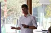 Sebastian Brandes er medstifter av programvare-bedriften Criterion AI, og fortalte om dyp læring på DAU-konferansen om Big data. Foto: DAU