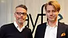 Frode Lund Nielsen og Jeppe Lund hos Ayfie.