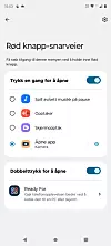 Det er greit å ha en egen programmerbar knapp som kan starte opp apper. Foto: Odd Richard Valmot