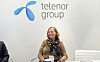 En god dag på jobben: Adm. direktør i Telenor Norge, Berit Svendsen, har mange nyheter til de norske mobilkundene fremover. Ikke minst for de som sliter med dekningen innendørs.