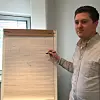 Finansdirektør og gründer Henry Vaage Iversen i Boost.ai. Foto: Privat