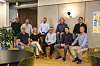 Pingala etablerer seg i det norske markedet. Her får Oslo-avdelingen besøk av konsernsjef Kent Højlund på bakerste rad, nummer to fra venstre. Foto: Presse