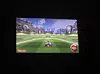 Projisering av Rocket League bød på klare og fine farger, men en frustrerende spillopplevelse. Foto: Andrea Bruer/digi.no
