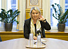 LOVPRISER DIGITALISERINGEN: Næringsminister Monica Mæland (H).