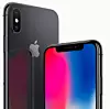 Den svarte utgaven av Iphone X (vi testet den hvite). Foto: Apple