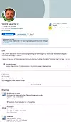 Linkedin-profilen til Sindre Sauarlia. Skjermbilde: Sindre Sauarlia