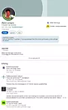 Linkedin-profilen til Ådne Longva. Skjermbilde: Ådne Longva