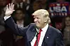Donald Trump på en av sine turneer etter at han vant valget. Foto: AP Photo/John Minchillo