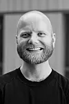 Medeier: Thomas Orten i Koding AS har utviklet appen og er medeier med 25 prosent av selskapet. Foto: Jørn-ArSILJE KATRINE ROBINSON, WECAREne Tomasgard