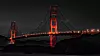 Golden Gate Bridge utenfor San Francisco i USA. Illustrasjonsfoto.
