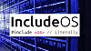 Logoen til IncludeOS er ganske selvforklarende, i alle fall utviklere med erfaring fra C/C++.