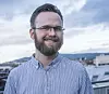 Alfred Bratterud er stipendiat ved HiOA og leder utviklingen av IncludeOS. Foto: Jørgen Lie Furuholt / HiOA