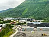 I Kvanndalen utenfor Narvik bygger Nscale et av landets største datasentre som har fått reservert 230 MW og skal komme i drift neste år. Foto: Ingrid Bjørklund