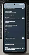 På noen telefoner kan man skru av 2G. Det er den beste måten å beskytte seg mot IMSI-fangere på. Bildet er av en Pixel 8. Foto: Oskar Hope-Paulsrud