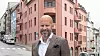 Administrerende direktør Christian Pritchard i Nortel utenfor selskapets lokaler i sentrum av Ålesund. Selskapet presenterer tall som viser at de vokste mer enn konkurrentene til sammen i første halvår.