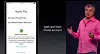 Apple-direktør Eddy Cue under gårsdagens presentasjon av selskapets kontaktløse betalingsløsning Apple Pay.