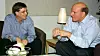 Bill Gates og Steve Ballmer like etter at Ballmer hadde blitt Microsofts nye toppsjef. Foto: Microsoft