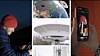 Her gjennomfører Vodafone-ingeniør Rowan Chesmer den første videosamtalen over satellitt med en vanlig LTE-mobil.