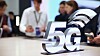 'Alle' snakket om 5G på MWC 2019. Her fra Samsung-standen hvor selskapet viste frem sin kommende Galaxy S10 5G-mobil.