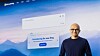 Microsofts toppsjef Satya Nadella introduserte AI-funksjoner i søkemotoren 7. februar 2023.
