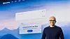 Microsofts toppsjef Satya Nadella introduserte AI-funksjoner i søkemotoren 7. februar 2023.