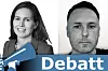 Kristin Jacobsen, fagdirektør Arkiv og IT-utvikling, Avdeling Innovasjon Arkivverket og Lars-Jørgen Sandberg, fagdirektør Planlegging og arkitektur, Arkivverket. Bilde: Arkivverket/privat