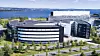 Lånet er inngått med eieren av dette bygget på Fornebu, Norwegian Property, som er eid av skipsreder John Fredriksen. NSM flyttet inn i bygget 1. oktober i år. Foto: Norwegian property